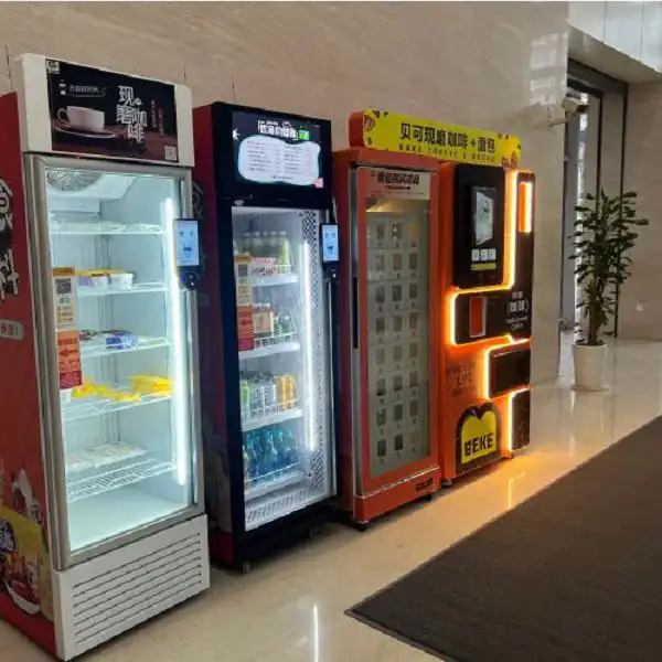 Máquina expendedora de café global